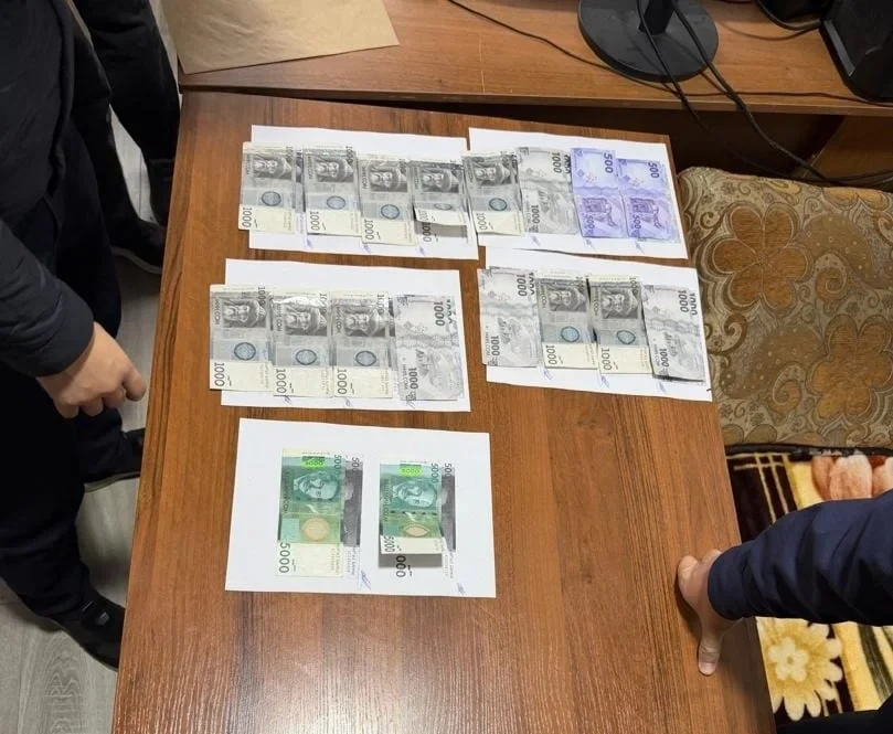 В Таласе задержан сотрудник милиции за вымогательство взятки