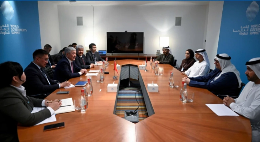 В Дубае обсудили энергетику Кыргызстана