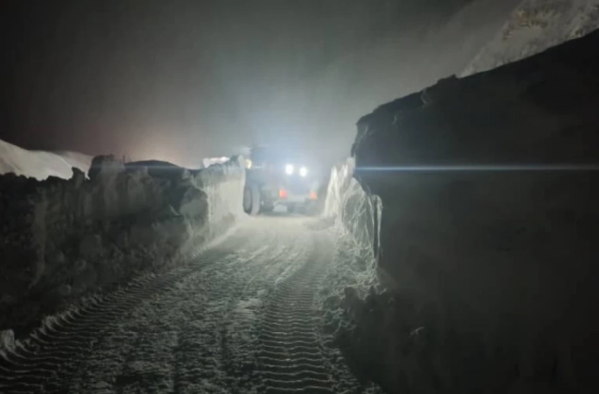На альтернативной трассе Север–Юг сошла снежная лавина