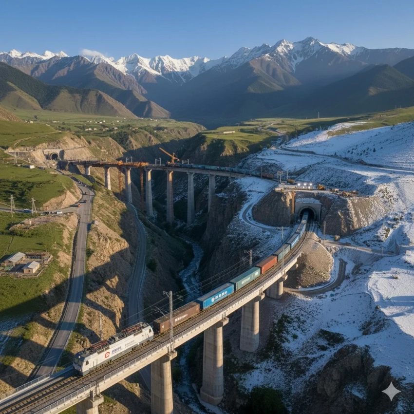 Ж/д Китай – Кыргызстан – Узбекистан. Проект, меняющий логистику континента и парадигму развития