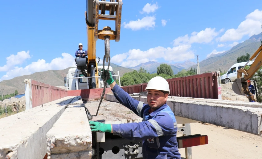 В Иссык-Кульской области установят 2 тысячи новых железобетонных опор