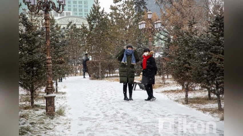 В Улан-Баторе -14°C