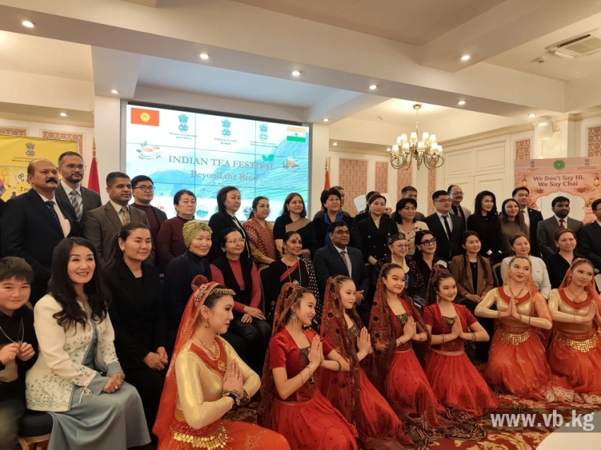 В Бишкеке представили богатство индийской чайной культуры