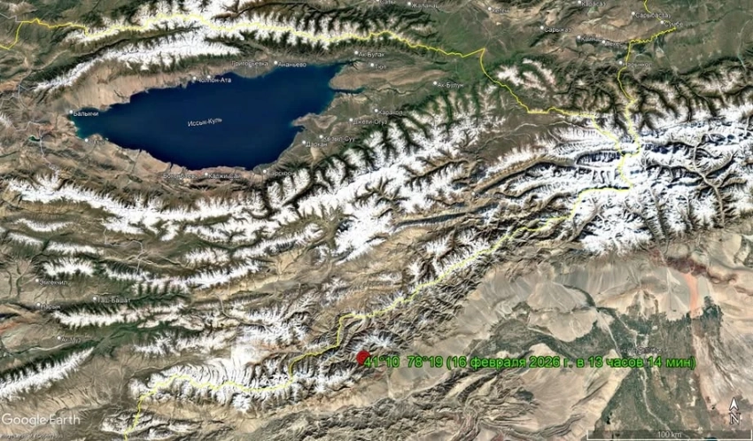 Землетрясение в 4,5 балла в Китае ощутили и в некоторых селах Кыргызстана