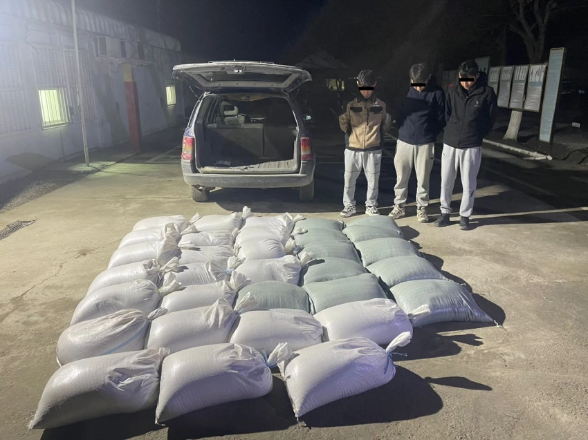 Пресечена попытка вывоза контрабандного риса из Кыргызстана в Таджикистан