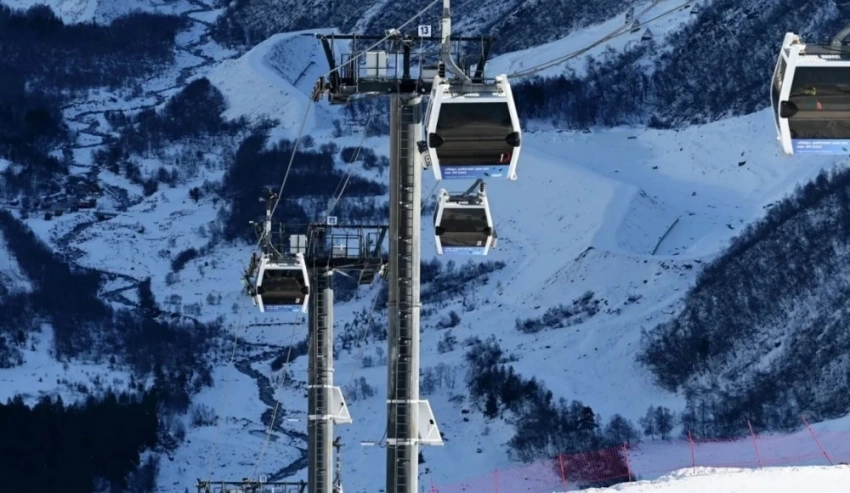 В парке "Ала-Арча" появилась новая канатная дорога