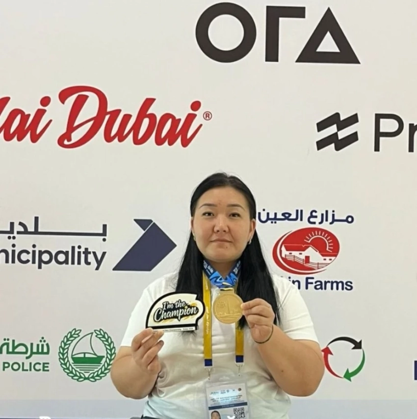 Адина Самыйбек кызы выиграла Гран-при по паралегкой атлетике