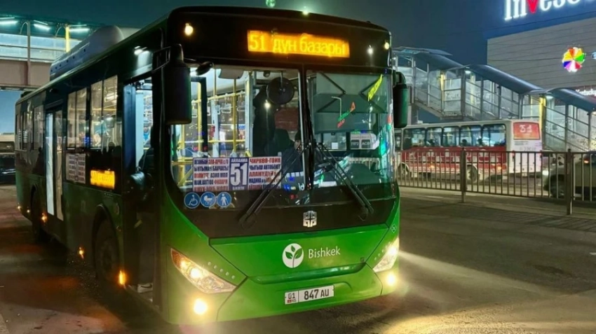 В Бишкеке могут появиться ночные автобусы по особому тарифу