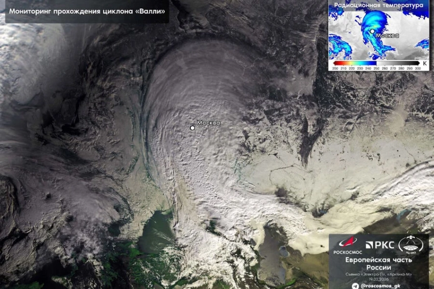 В Москве снова зафиксирован рекордный снегопад: 49 процентов от месячной нормы