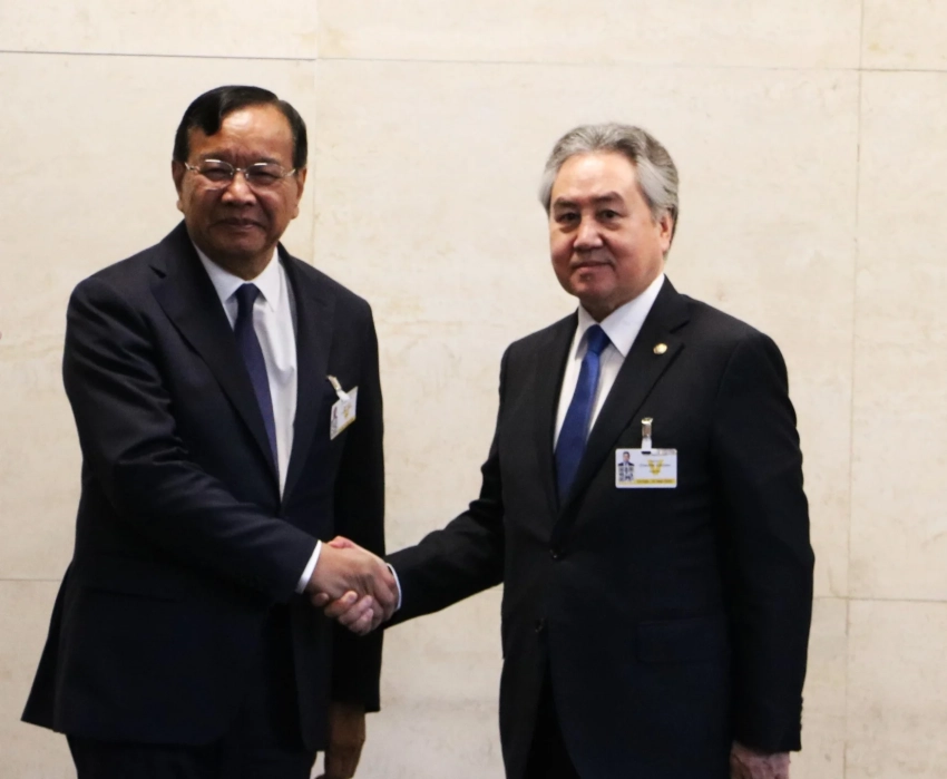 Перспективы кыргызско-камбоджийского сотрудничества обсудили главы МИД двух стран