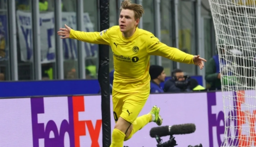 "Интер" покидает Лигу чемпионов после поражения от норвежского "Будё-Глимт"