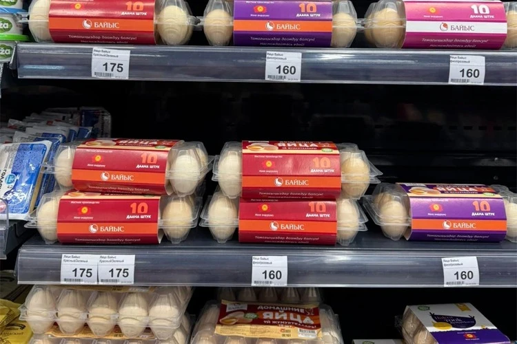 В Кыргызстане подорожали яйца. В Минводсельпроме назвали причины