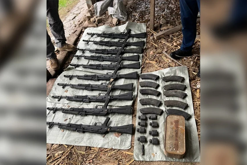 Арсенал ОПГ Дженго уничтожен. В Ошской области нашли 12 автоматов Калашникова