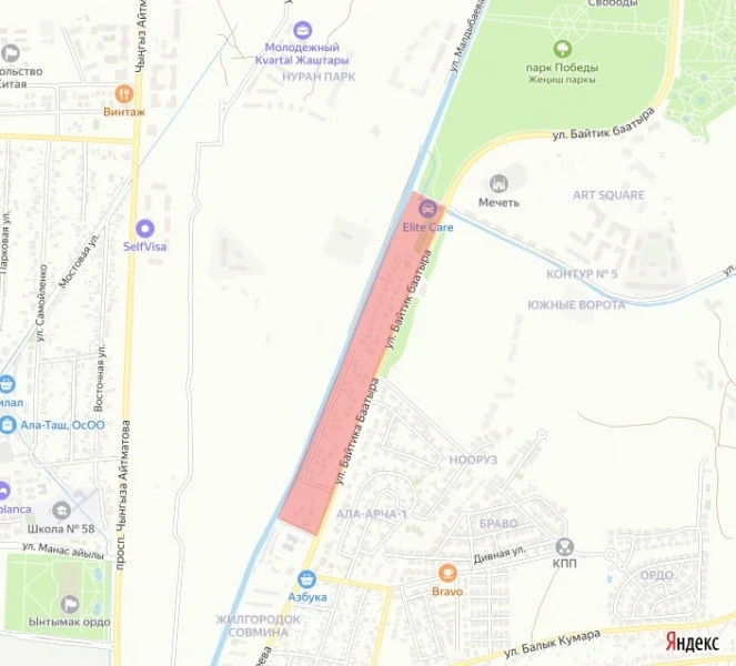 11 марта один из жилмассивов Бишкека останется без питьевой воды на весь день (карта)