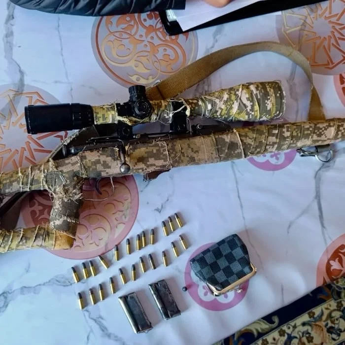 В Тонском районе у жителей изъяли незаконное оружие и боеприпасы