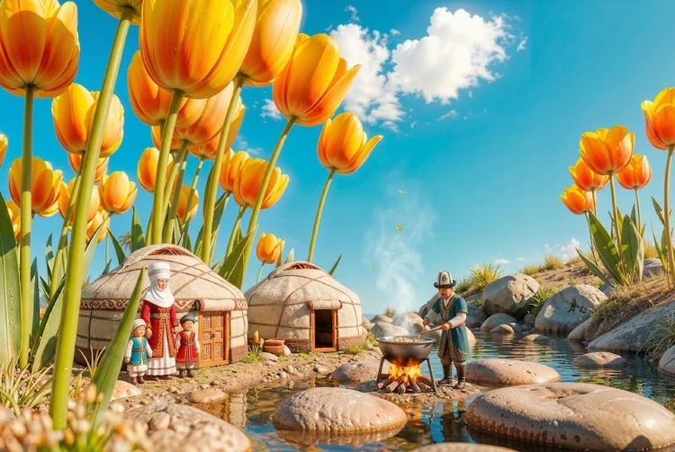 Удачи и процветания! 24.kg поздравляет кыргызстанцев с Ноорузом