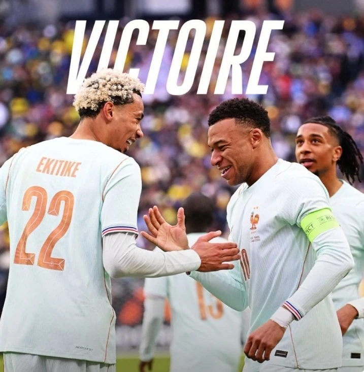 Франция обыграла Бразилию в товарищеском матче на пути к чемпионату мира