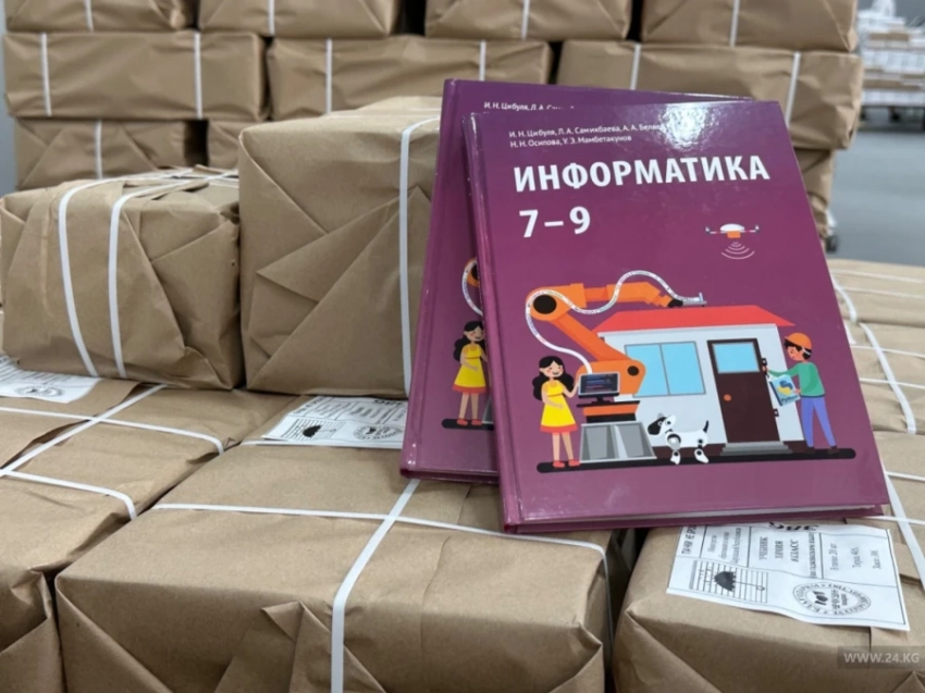 В Кыргызстан в 2025 году издано учебных книг на сумму более 856 млн сомов