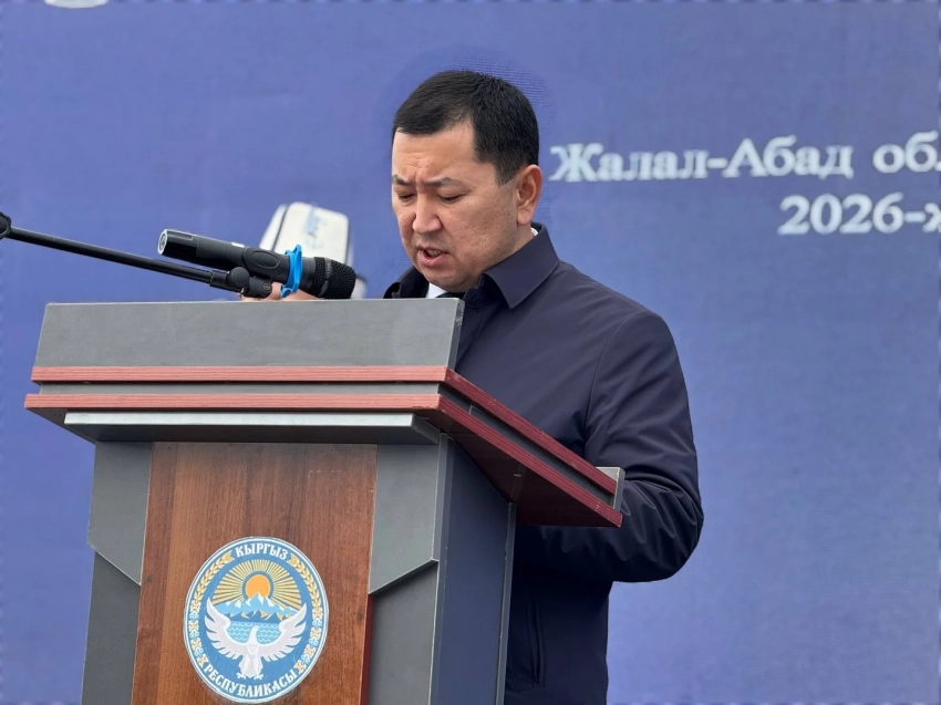 В Базар-Коргоне заложили капсулу под строительство ирригационной системы