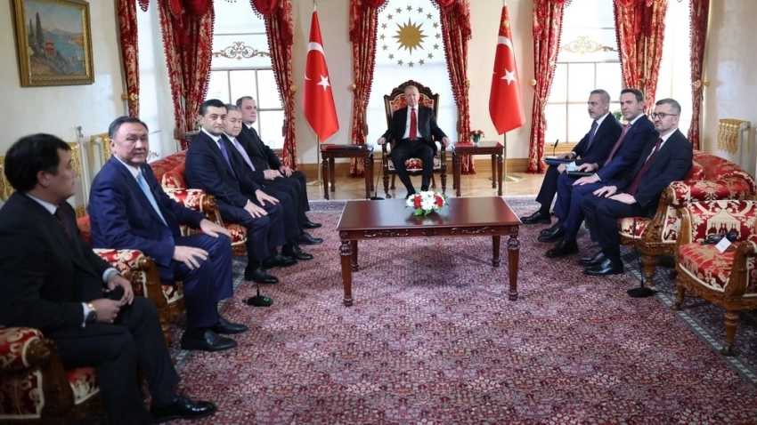 Эрдоган встретился с генсеком ОТГ и главами МИД стран-участниц