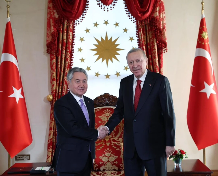 Эрдоган принял глав МИД стран Организации тюркских государств