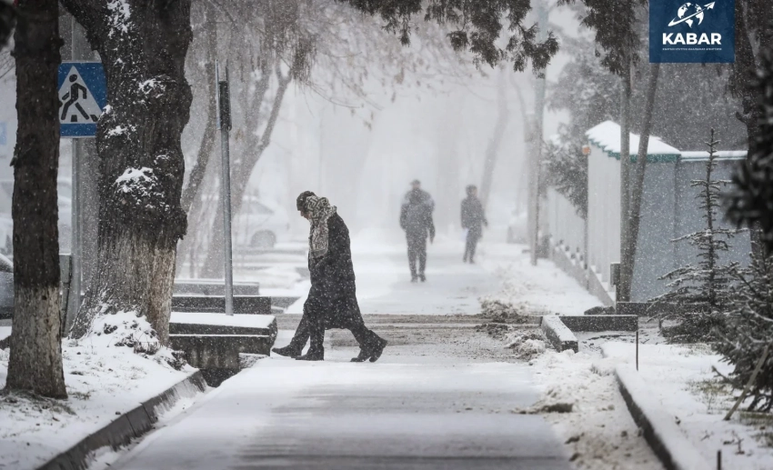 Зима возвращается. В Кыргызстане ожидаются снегопады и резкое понижение температуры