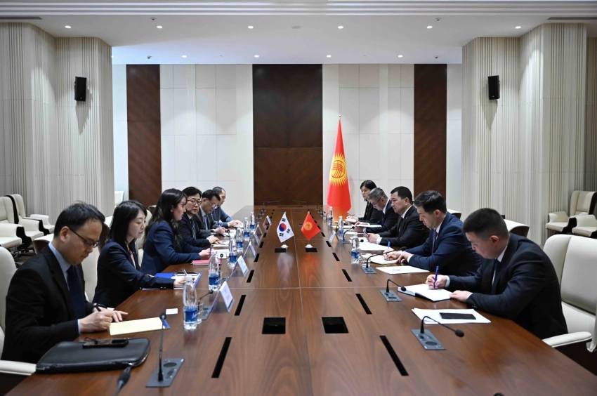 Кыргызстан и Корея обсудили сотрудничество в сфере управления водными ресурсами