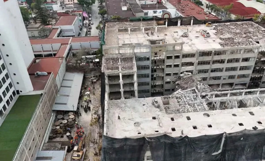 В Мехико при демонтаже здания произошло обрушение: погиб рабочий, двое под завалами