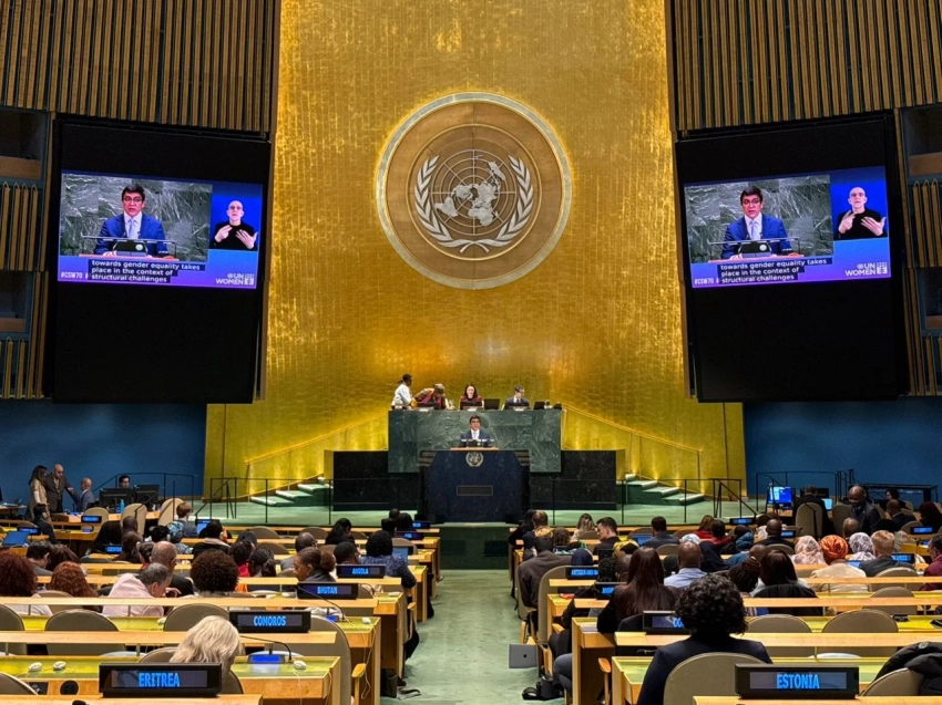 Делегация Кыргызстана обсуждает положение женщин на 70 сессии ООН в Нью-Йорке