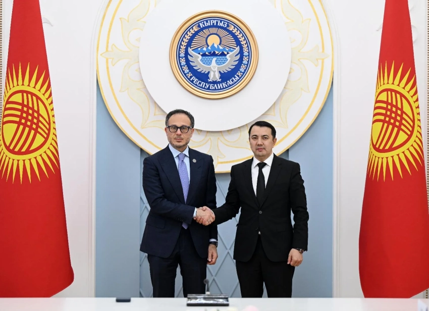 Марлен Маматалиев принял генсека ТюркПА Рамиля Хасана