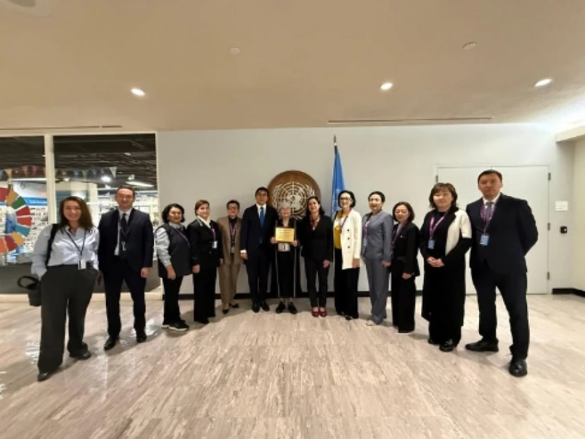 В Нью-Йорке наградили правозащитницу Бубусару Рыскулову