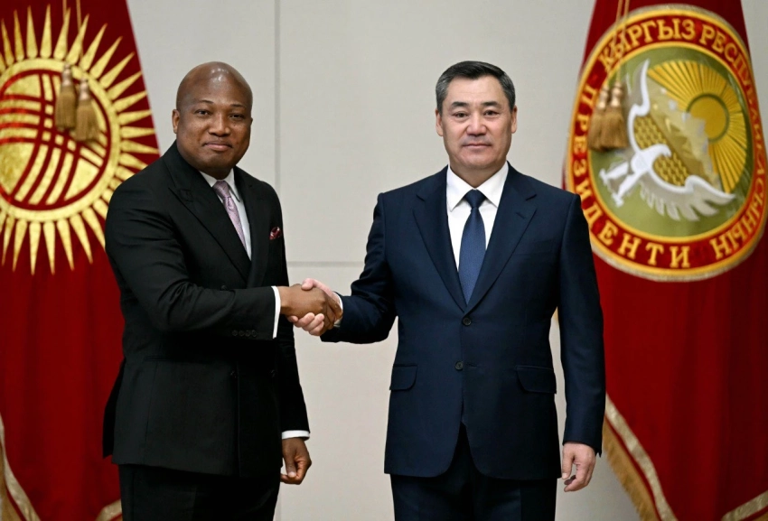 Садыр Жапаров принял главу МИД Ганы и обсудил сотрудничество с Африкой