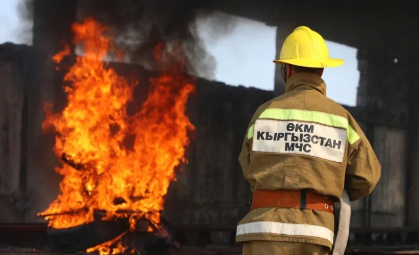 В Кыргызстане за сутки произошло 7 пожаров