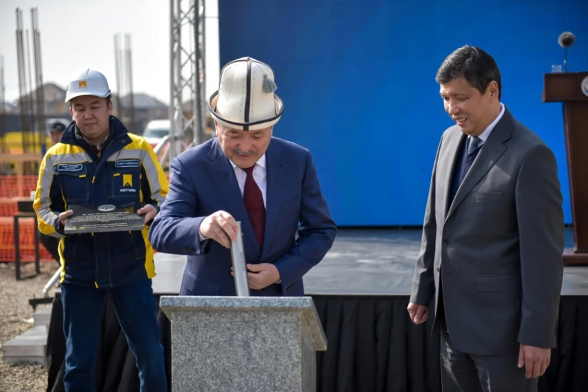 В Бишкеке начали строить учреждение для детей с инвалидностью