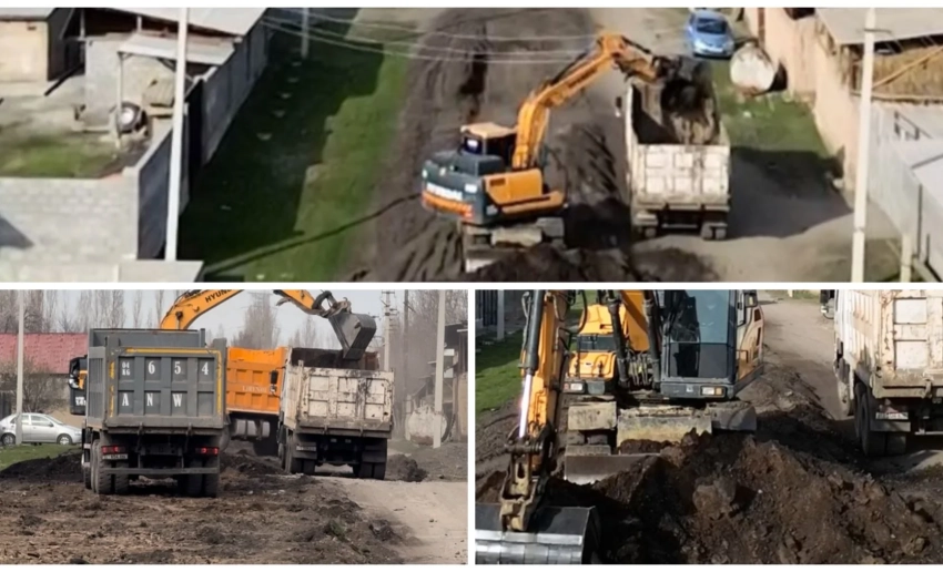 Автодорога Манас - Багыш строится в активном режиме