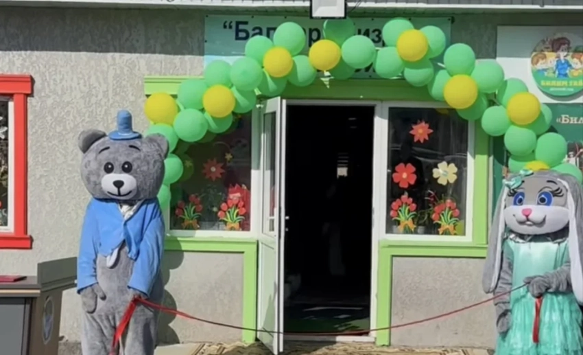 В селе Темен-Суу впервые открылся современный детсад