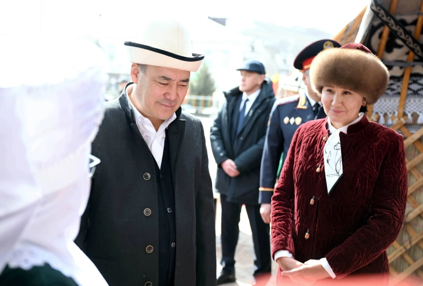 Президент и первая леди приняли участие в праздновании Нооруза в Нарыне – фоторепортаж