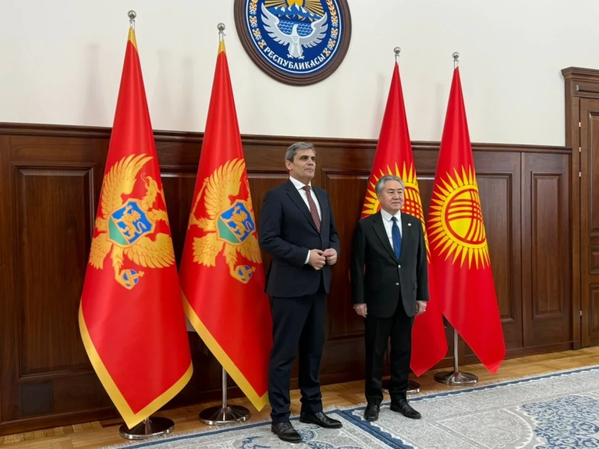 Глава МИД Черногории прибыл с рабочим визитом в Кыргызстан