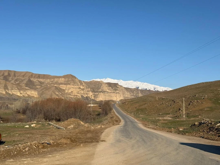 В Токтогульском районе дорогу Токтогул–Беш-Таш заасфальтируют