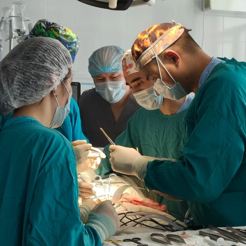 В Бишкеке провели очередную бесплатную операцию по пересадке почки