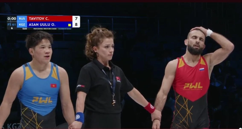 Лига PWL. Кыргызстанец Омурбек Асан уулу обыграл Чермена Тавитова