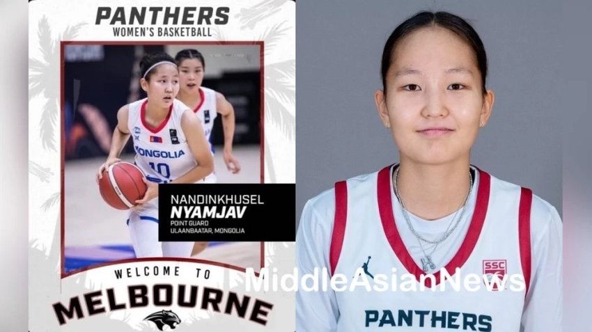 Нандинхүсэл стала первой монгольской спортсменкой, выступающей на уровне первого дивизиона NCAA