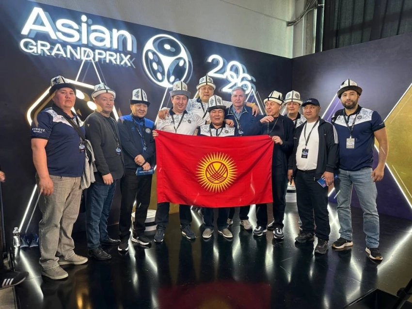 Кыргызстанцы успешно дебютировали на Гран-при Азии по спортивным нардам