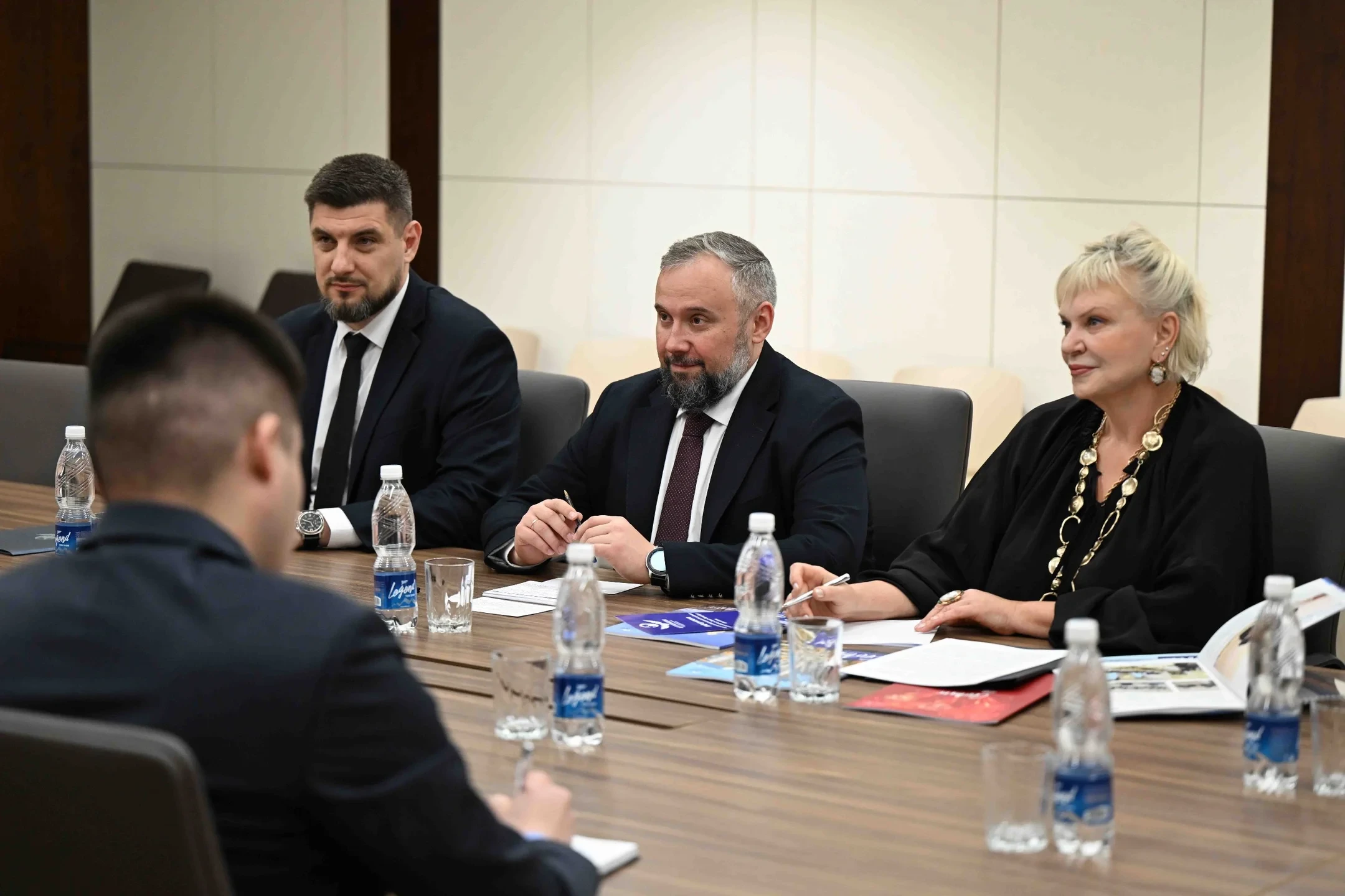 Байсалов встретился с зампредседателя Комитета по внешним связям города Санкт-Петербург