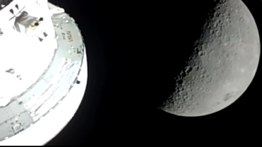 Экипаж миссии «Артемида-2» облетел Луну и побил рекорд удаления от Земли